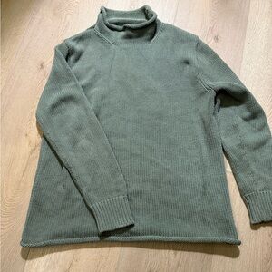 J. Crew Always Sage roll neck Sweater